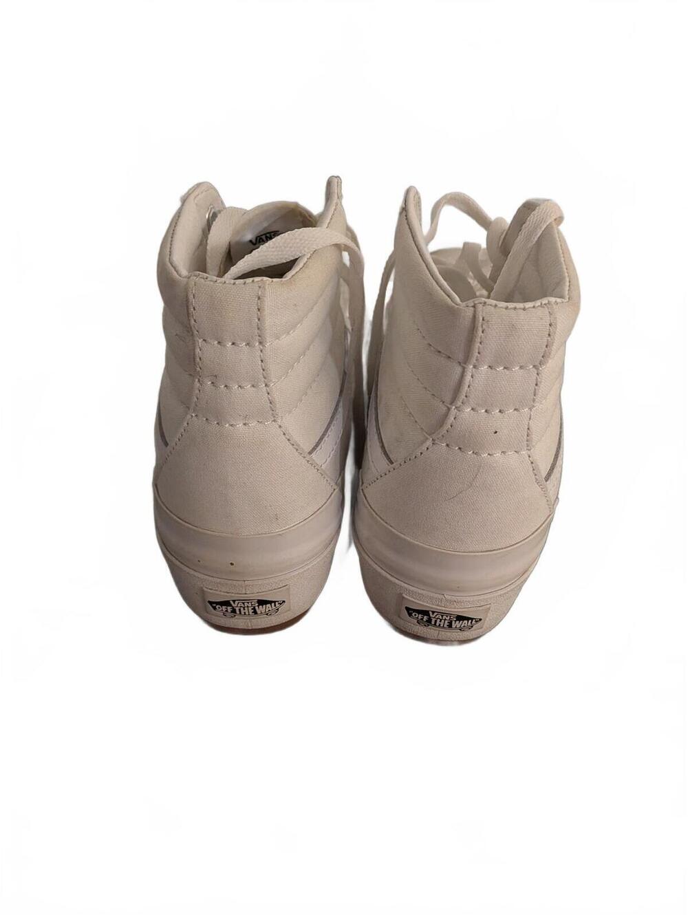 Modern Streetwear Skater Platform High Top Sneakers Size 9 Womens Vans - Picture 5 of 6